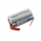 NiMH battery Sub C 5000 mAh with tabs - 1,2V - Tenergy
