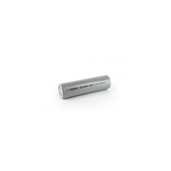 Battery Li-Ion 18650 - 3,6V - 2200 mAh with Tabs