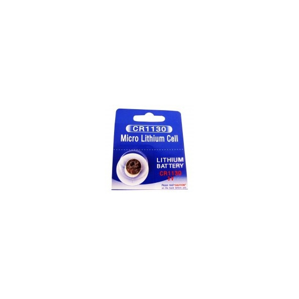 Lithium button cell battery CR1130 - 3V - Panasonic