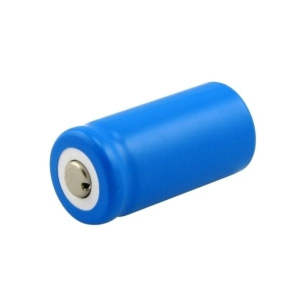 Battery Li-Ion RCR123A - 3 V - 600 mAh