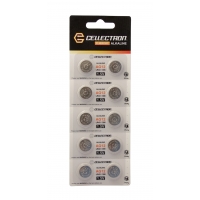 AG12 10 button cell battery AG12 / LR43 / 386 1,5V Cellectron