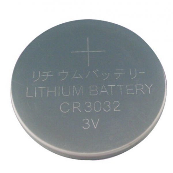 Lithium button cell battery CR3032 - 3V