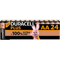 24 x Duracell Basic LR6 AA alkaline battery (carton)
