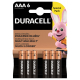 Duracell Basic Duralock LR03 AAA x 6 alkaline batteries
