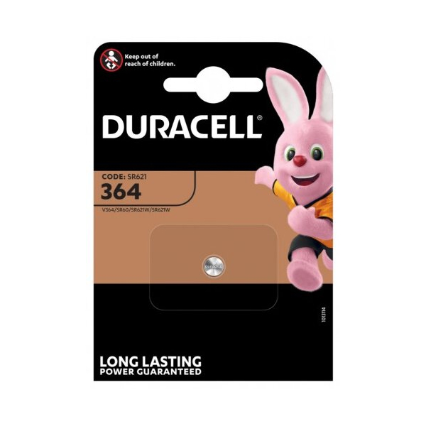 Duracell silver 364-363/G1/SR621SW