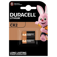 Duracell CR2 Photo Lithium x 2 batteries