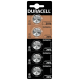 Duracell CR2016 lithium x 5 batteries