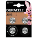 Duracell CR2032 lithium x 4 batteries