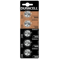 Duracell CR2032 lithium x 5 batteries