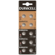 Duracell G13/LR44/A76/L1154/157 x 10 batteries