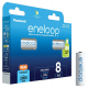 Panasonic Eneloop R6/AA 2000 mAh Ni-MH x 8 rechargeable batteries (blister)