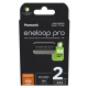 Panasonic Eneloop PRO NEW Ni-MH 930mAh R03/AAA x 2 rechargeable batteries (blister)