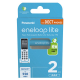 Panasonic Eneloop Lite DECT NEW R03 AAA 550mAh x 2 rechargeable batteries (blister)