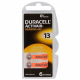 Duracell ActivAir 13 MF for hearing aids x 6 batteries