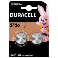 Duracell CR2430 lithium x 2 batteries