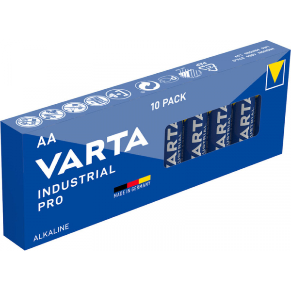 Varta Industrial PRO LR6/AA x 10 batteries