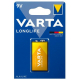 Varta LONGLIFE 6LR61/9V x 1 battery (blister)