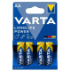 Varta LONGLIFE Power LR6/AA x 4 batteries