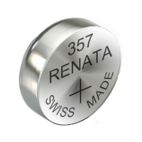 Renata 357 / SR44W / SR44 silver oxide x 1 battery