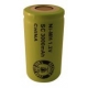 NiMH battery Sub C 3000 mAh flat head - 1,2V - Evergreen