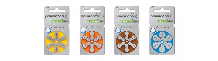 Hearing aid batteries 1,4V