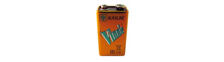 Alkaline batteries 6LR61 - 9V