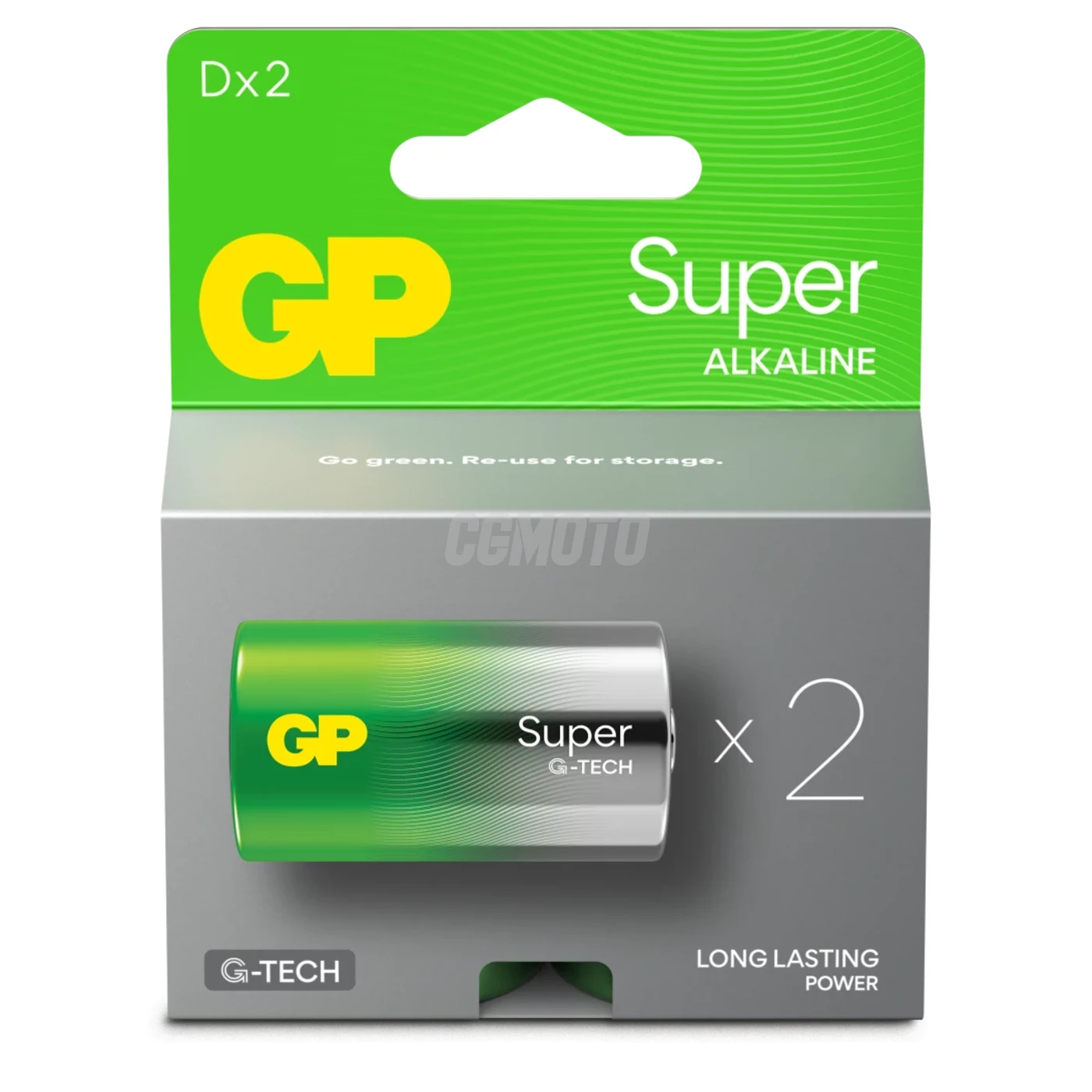 2 lithium batteries D 1,5 V Super 