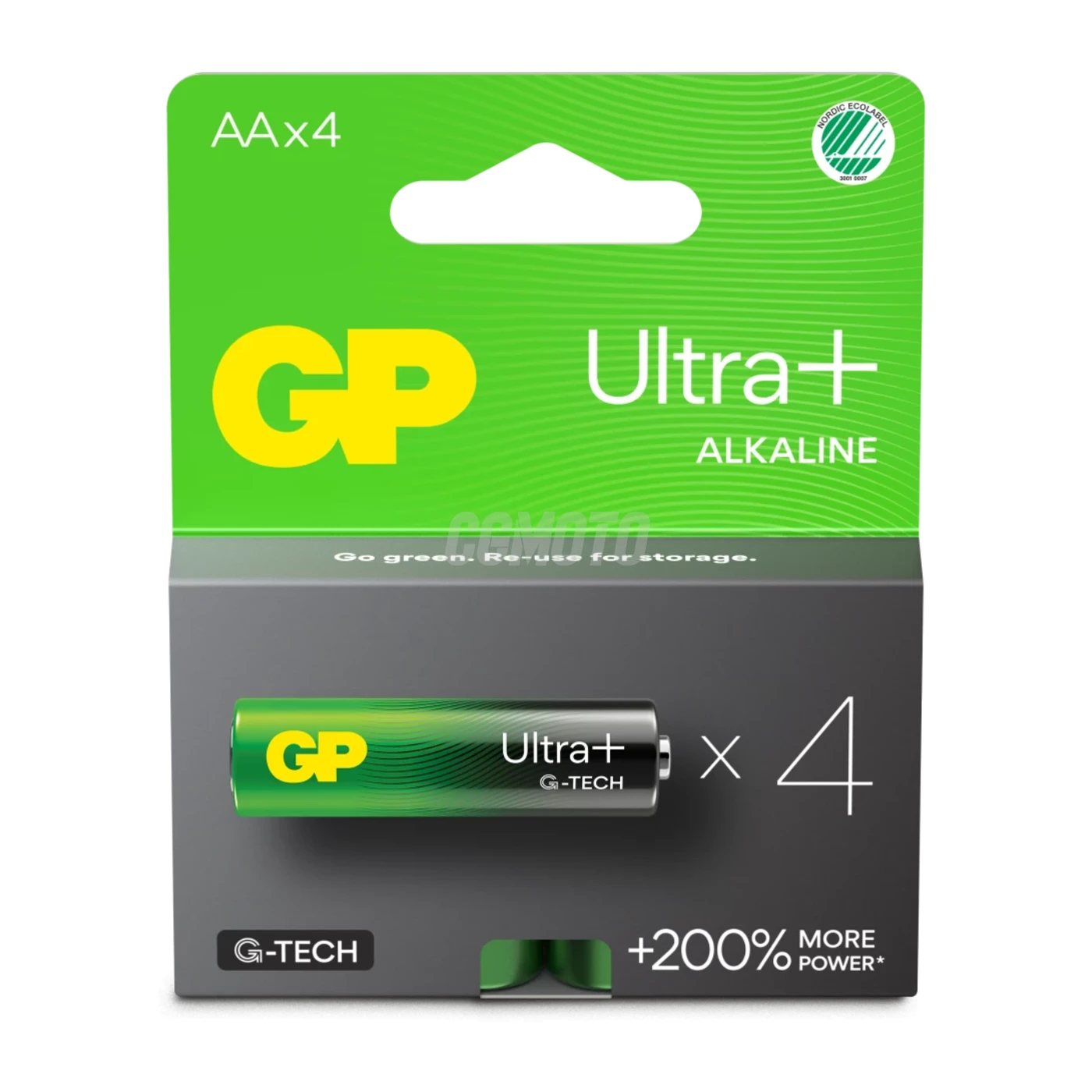4 alkaline batteries AA 1,5 V Ultra Plus 
