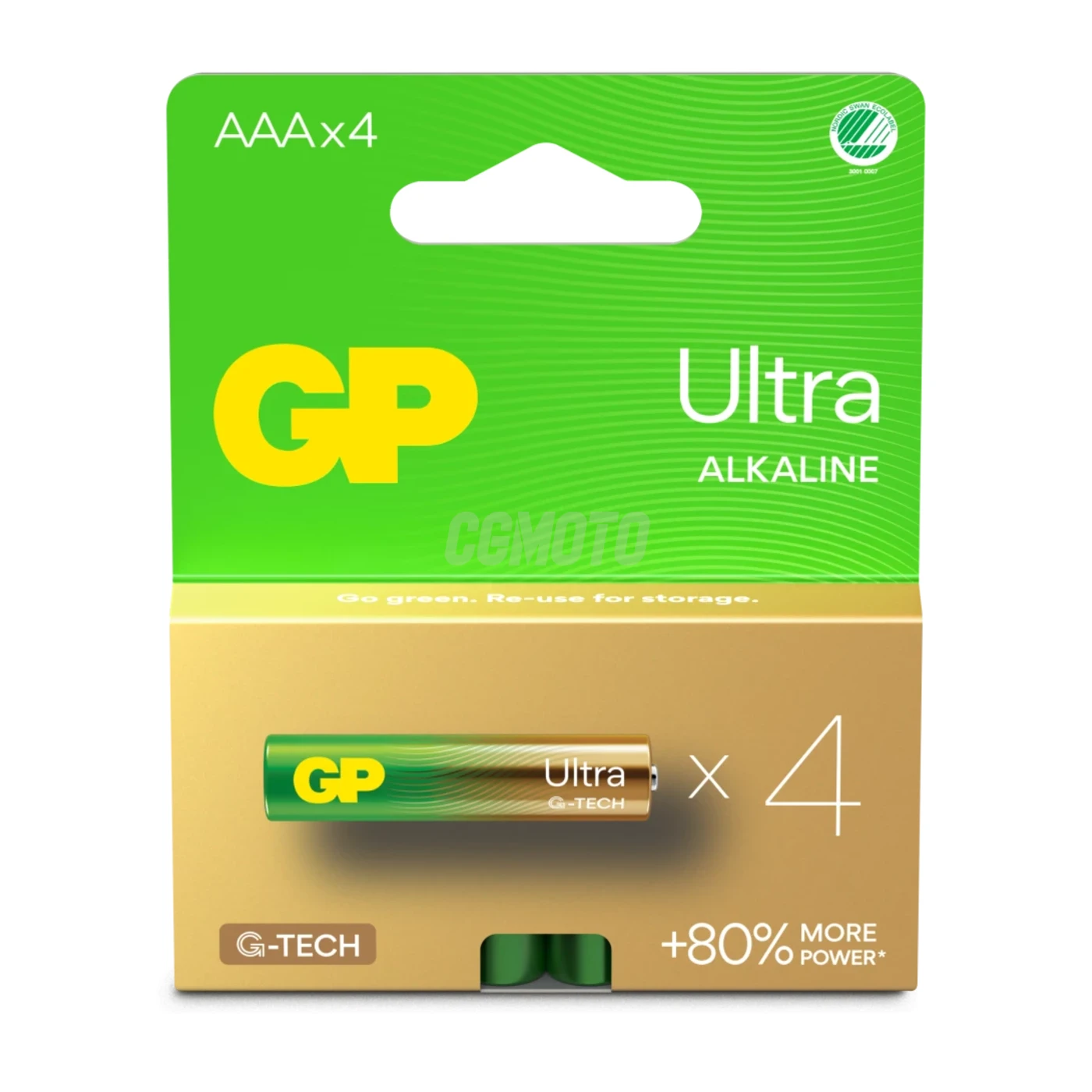 4 alkaline batteries AAA 1,5 V Ultra 
