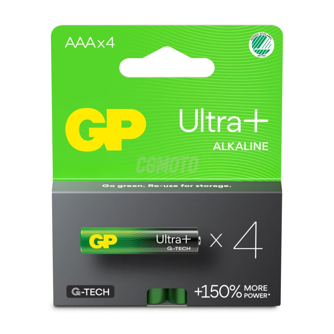 4 alkaline batteries AAA 1,5 V Ultra Plus 