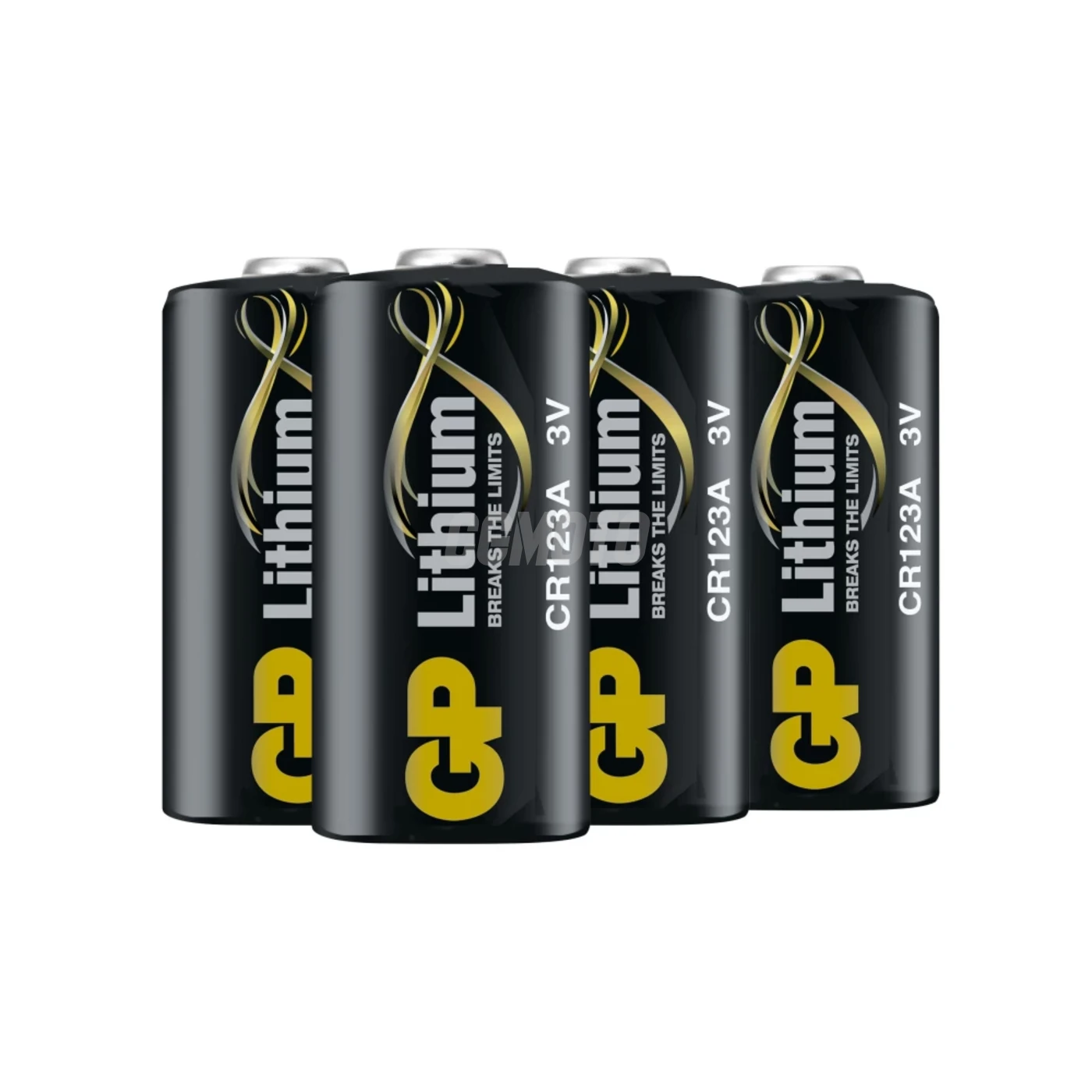 4 lithium batteries CR123A 3 V 
