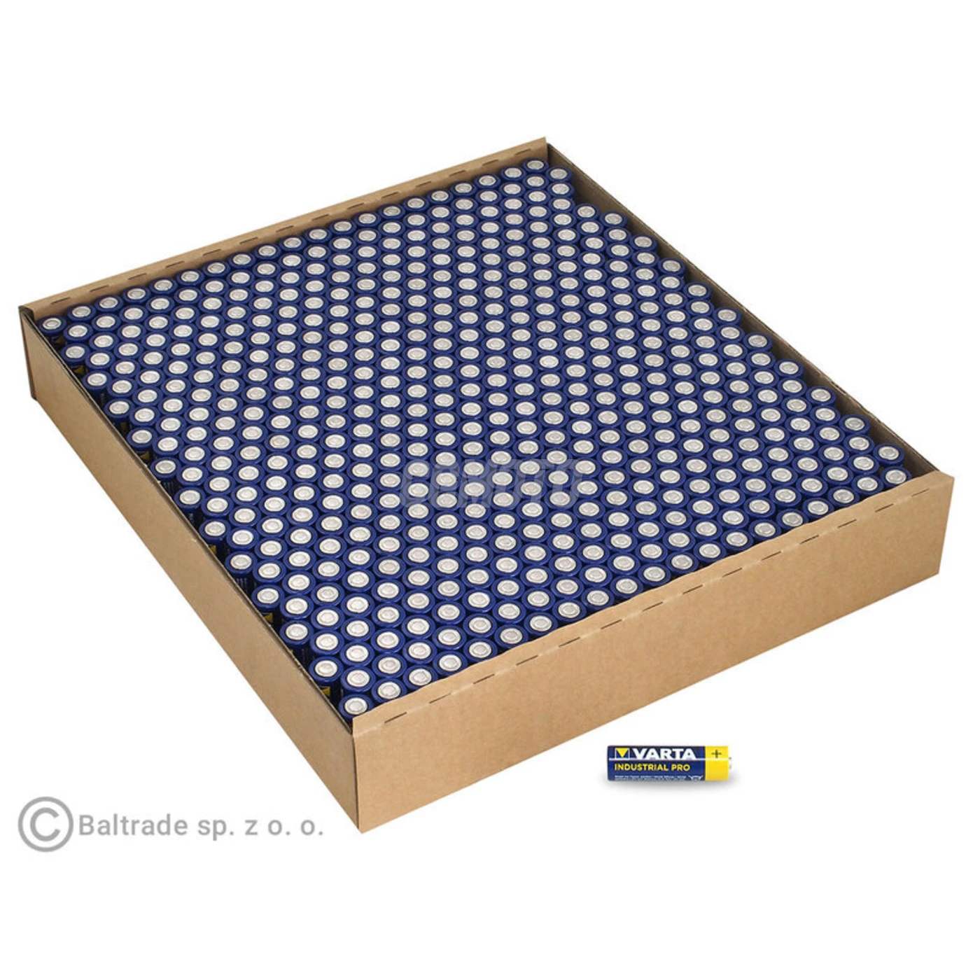 500 alkaline batteries LR03/AAA 1,5 V Industriel PRO 1250mAh