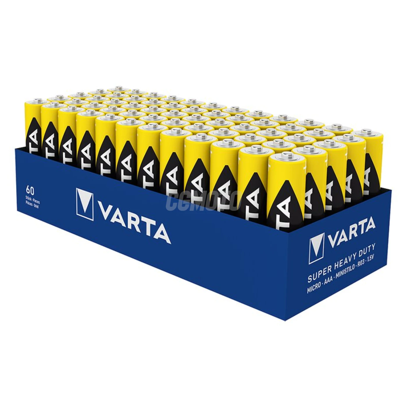 60 zinc-carbon batteries LR03/AAA 1,5 V Superlife 