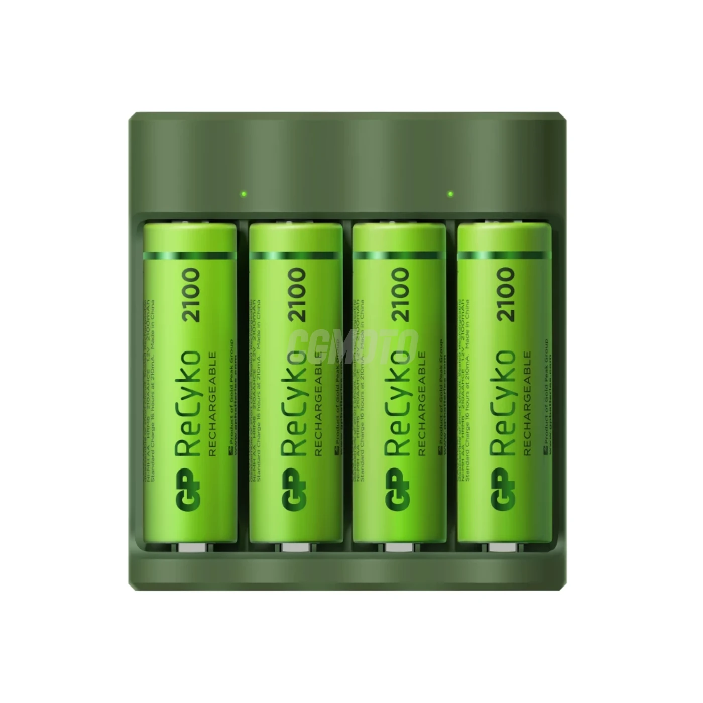 Charger 6 hours GP B421 (USB) + 4 NiMH batteries AA 2000 mAh