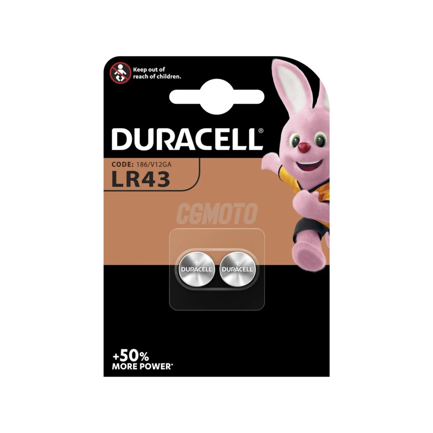 Duracell G12/LR43/186/V12GA/L1142 x 2 batteries Duracell G12/LR43/186/V12GA/L1142 x 2 batteries