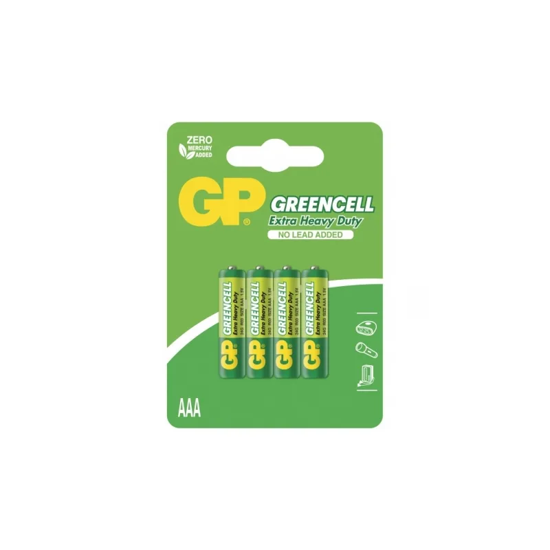 Extra heavy duty battery 4 X AAA / R03 - 1,5V Extra heavy duty battery 4 X AAA / R03 - 1,5V
