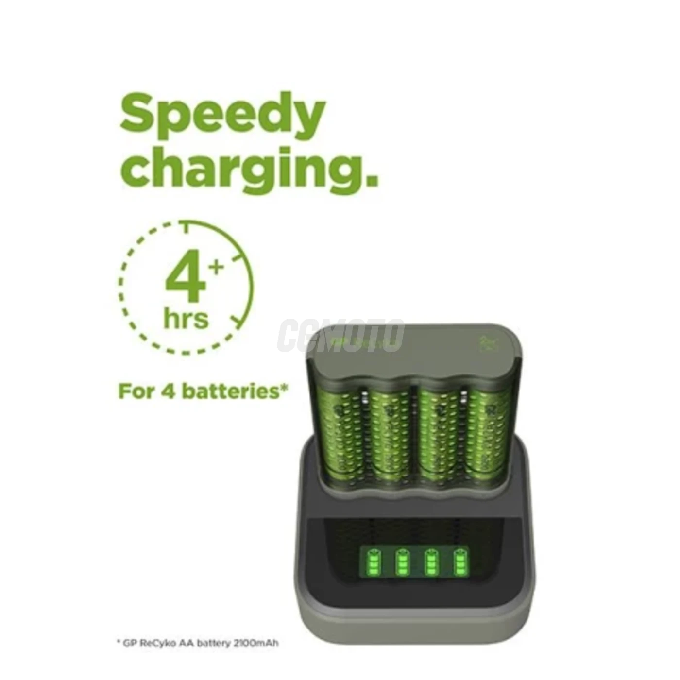 Fast charger 2-4 hours M451 USB + 8 NiMH batteries AA  2600 mAh + station D851