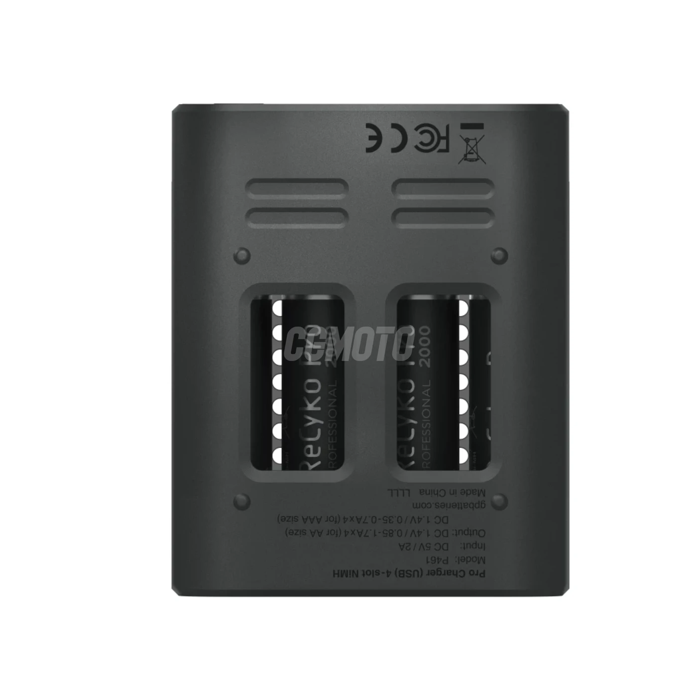 Fast charger USB GP P461  + 4 NiMH batteries AA 2000 mAh Pro