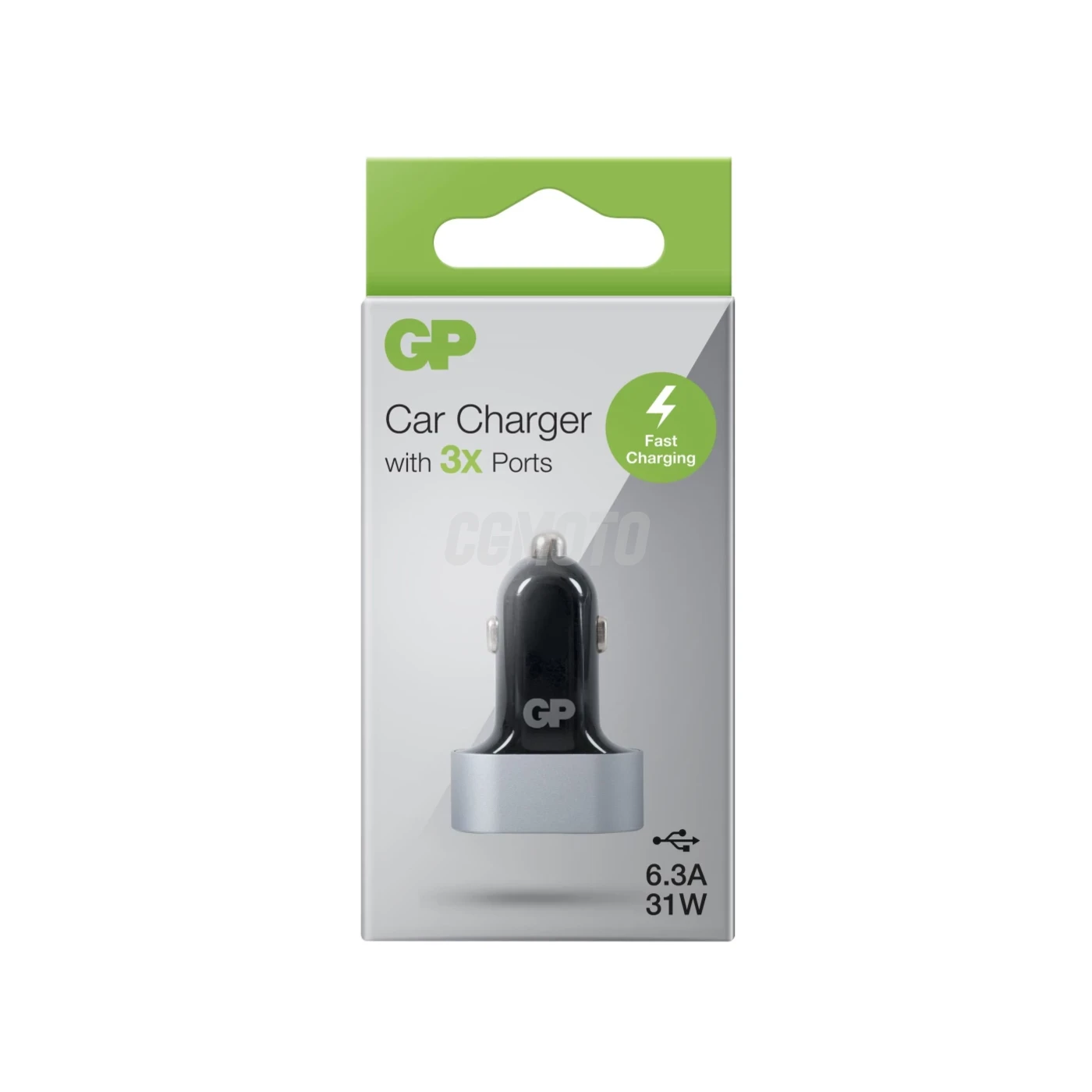 GP Car charger CC61 - USB - 2 ports USB 2 4A + 1 port USB 1 5A