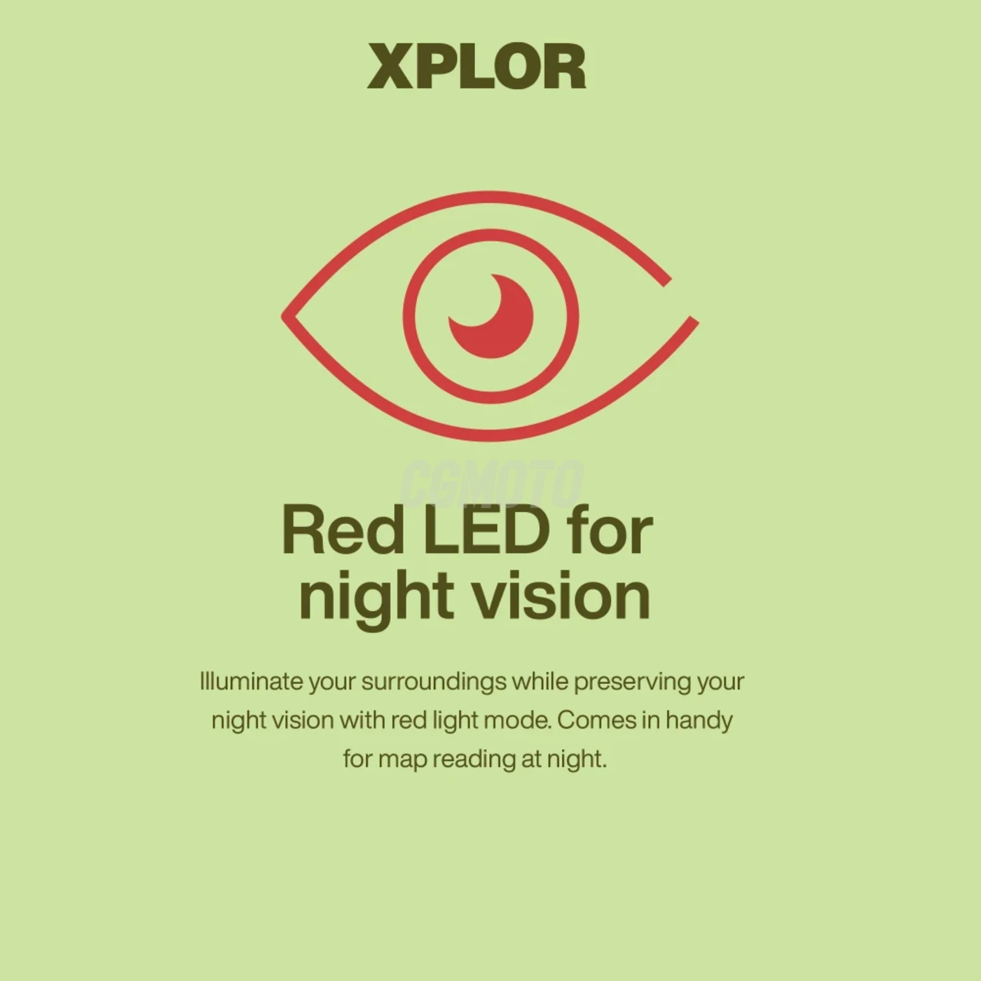 GP XPLOR rechargeable headlamp PHR17 - 500LM