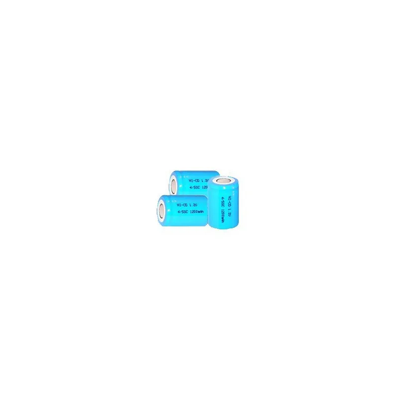 NiCD battery 4/5 A 1200 mAh flat head - 1,2V - Evergreen NiCD battery 4/5 A 1200 mAh flat head - 1,2V - Evergreen