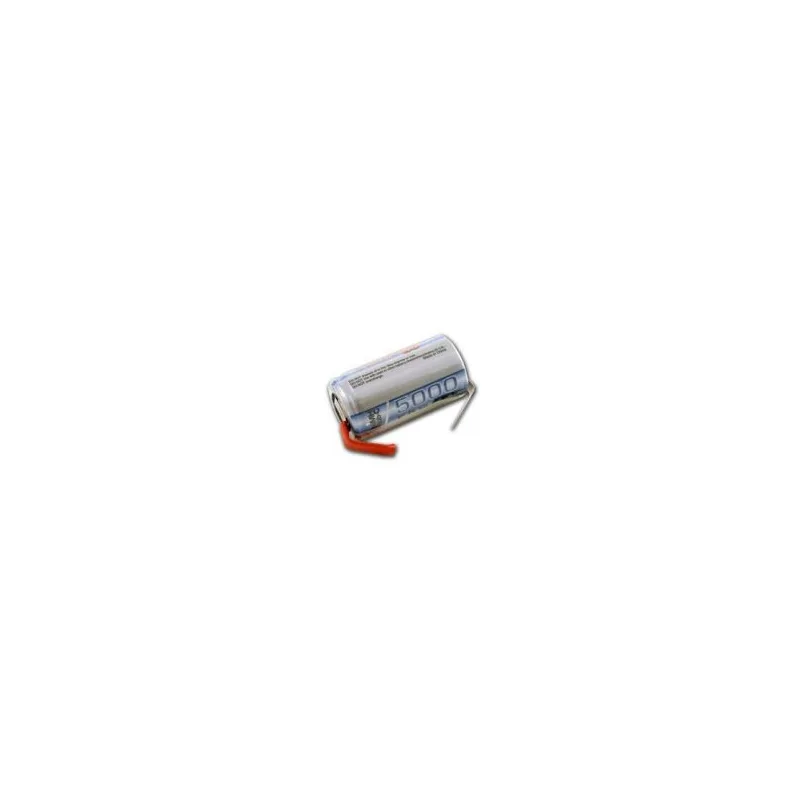 NiMH battery Sub C 5000 mAh with tabs - 1,2V - Tenergy NiMH battery Sub C 5000 mAh with tabs - 1,2V - Tenergy