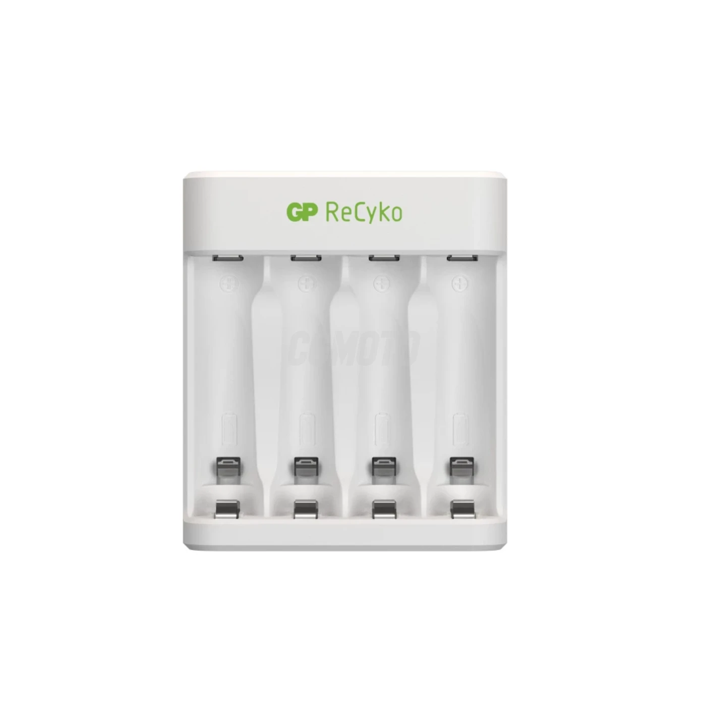 Standard charger GP E411 + 4 NiMH batteries AA 2000 mAh