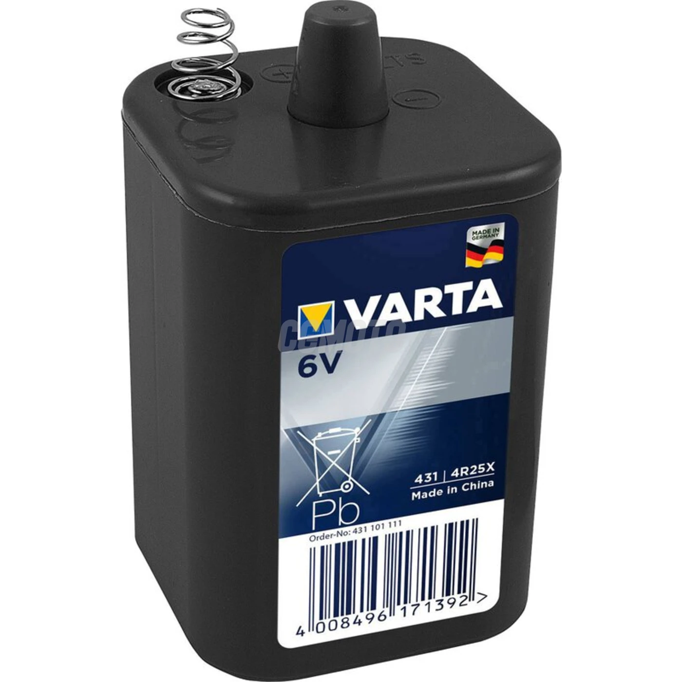 Varta Power 4R25X zinc-carbon x 1 battery – Capacity : 8500 mAh Varta Power 4R25X zinc-carbon x 1 battery – Capacity : 8500 mAh