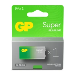 1 alkaline battery 6LF22 9 V Super 1 alkaline battery 6LF22 9 V Super