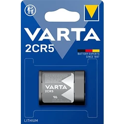 Varta lithium 2CR5 x 1 battery (blister) Varta lithium 2CR5 x 1 battery (blister)