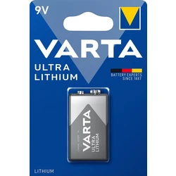 Varta lithium 9V x 1 battery (blister) Varta lithium 9V x 1 battery (blister)