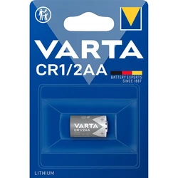 Varta CR1/2 lithium x 1 battery (blister) Varta CR1/2 lithium x 1 battery (blister)