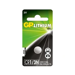 1 lithium button battery CR1/3N 3 V 1 lithium button battery CR1/3N 3 V