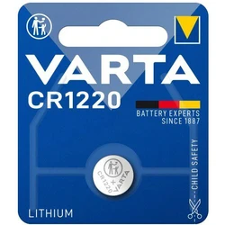 Varta CR1220 lithium x 1 battery (blister) Varta CR1220 lithium x 1 battery (blister)